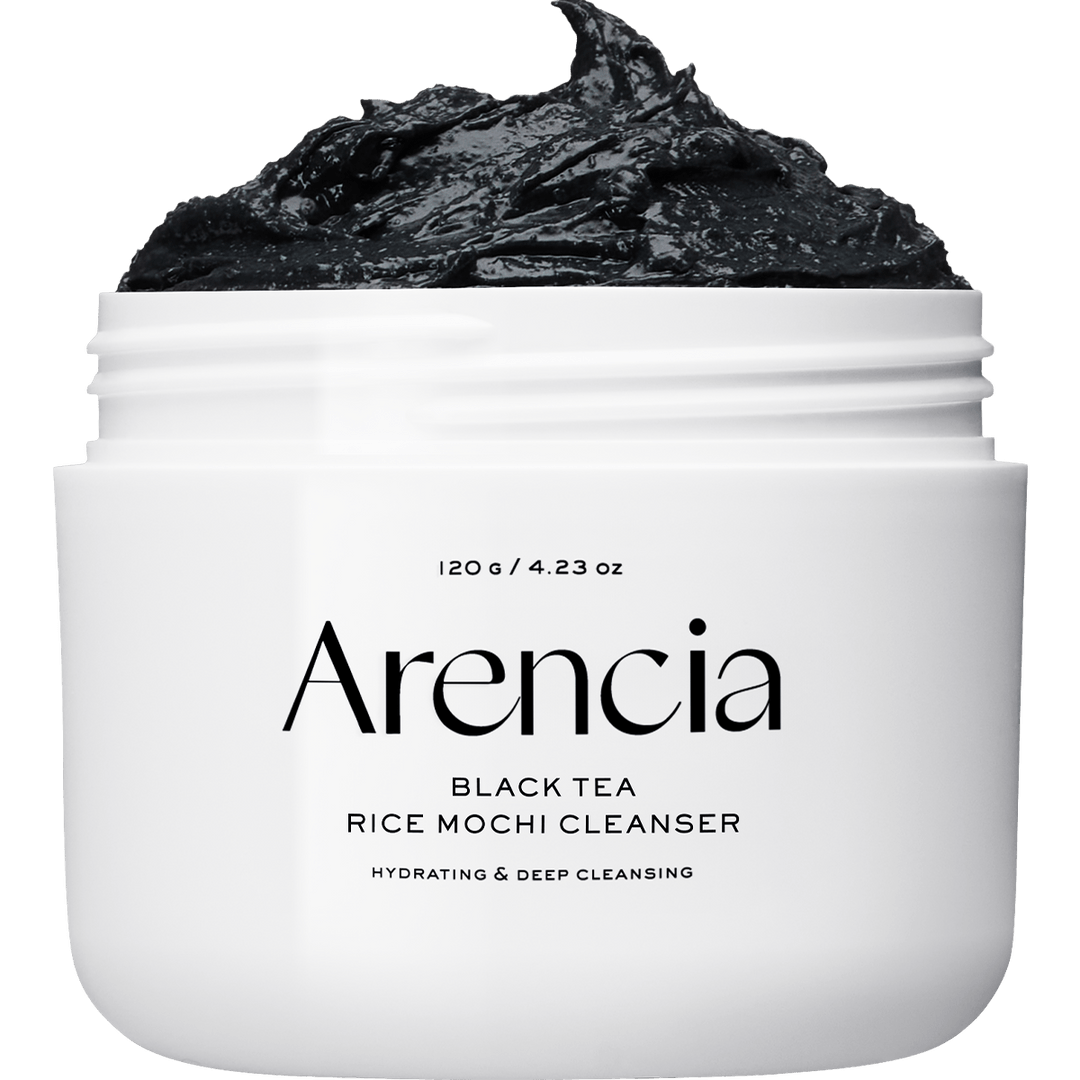Arencia Black Tea Rice Mochi Cleanser 120g
