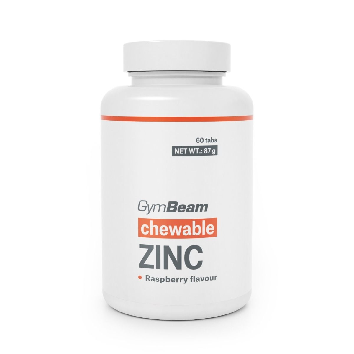 Gymbeam Chewable Zinc Tablets 60tbl - Raspberry