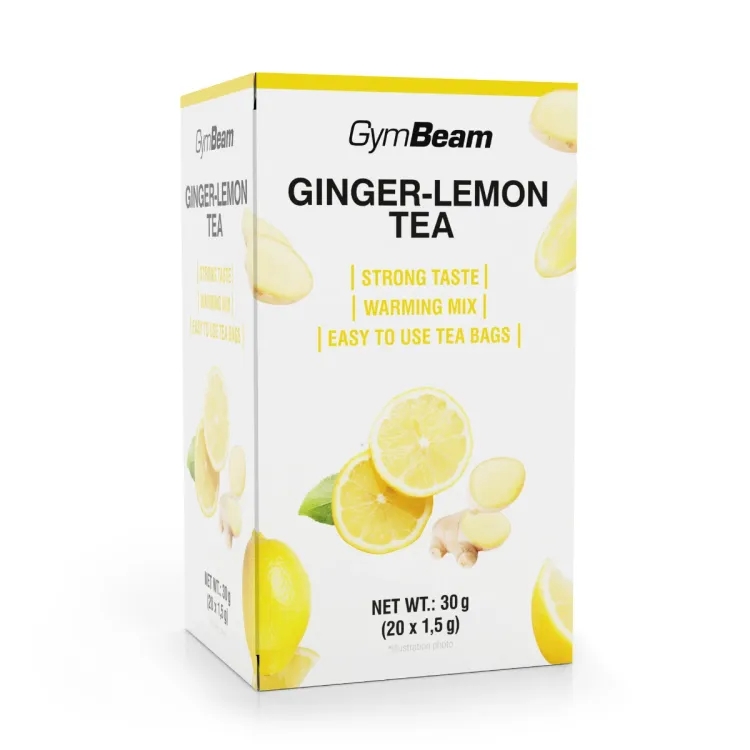 Gymbeam Ginger Lemon Tea, 20x1.5g