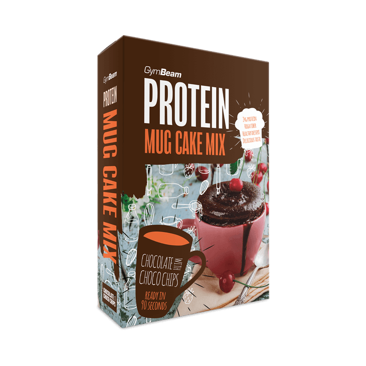 Gymbeam Protein Mug Cake Mix 500g-chocolate With Choco Chips