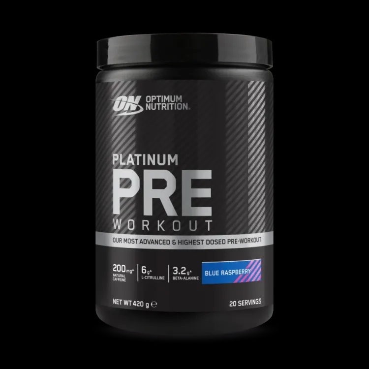 Optimum Nutrition - Platinum - Pre Workout,420g - Blue Raspberry