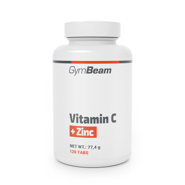 Gymbeam Vitamin C + Zinc, 120 Tbl