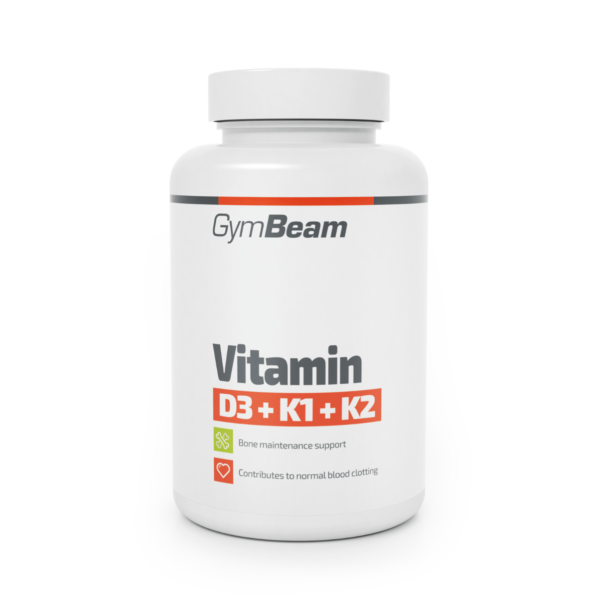 Gymbeam Vitamin D3+k1+k2, 60 Caps