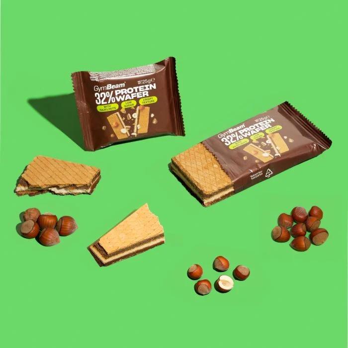 GymBeam 32% Protein Wafer, 25g