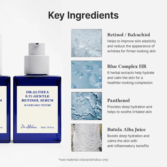 Dr Althea 0.1 Gentle Retinol Serum 30ml
