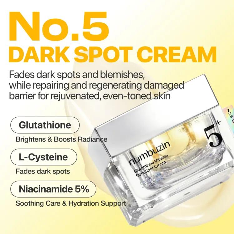 Numbuzin No5+ Vitamin Glutathione Dark Spot Laser, 50ml