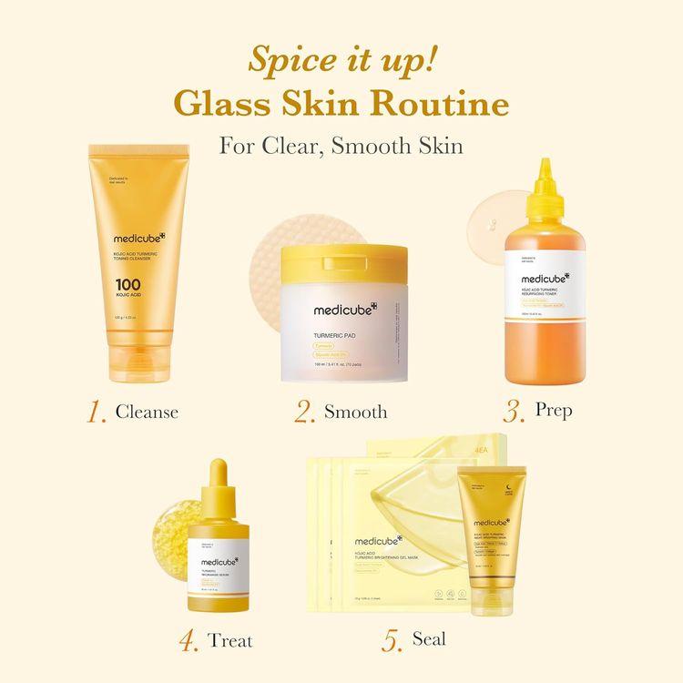 Medicube Kojic Acid Turmeric Toning Cleanser 120g