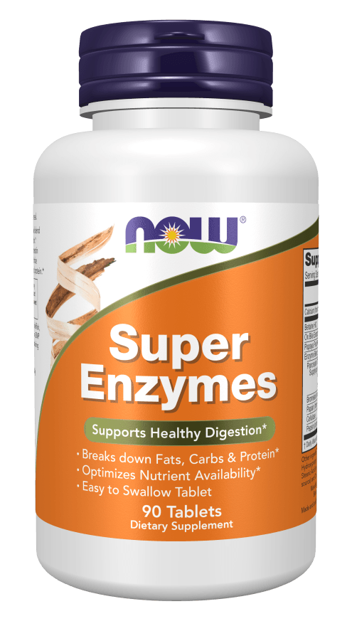 Now Foods - Super Enzymes, 90caps