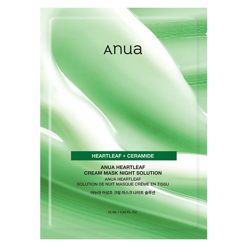 Anua Heartleaf Cream Sheet Mask Night Solution 25ml