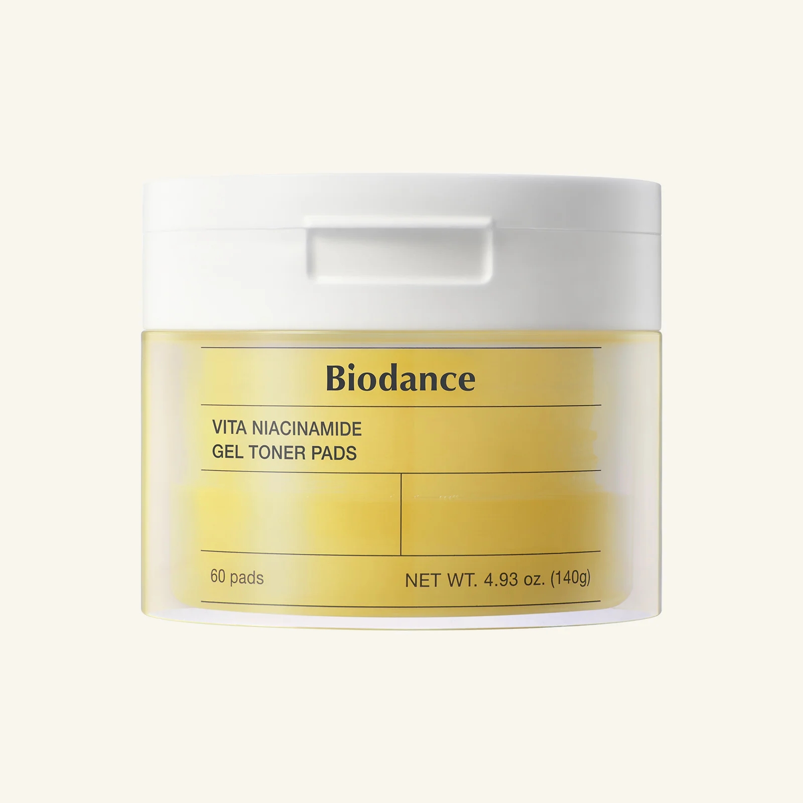 Biodance Vita Niacinamide Gel Toner Pad 60pcs 140ml