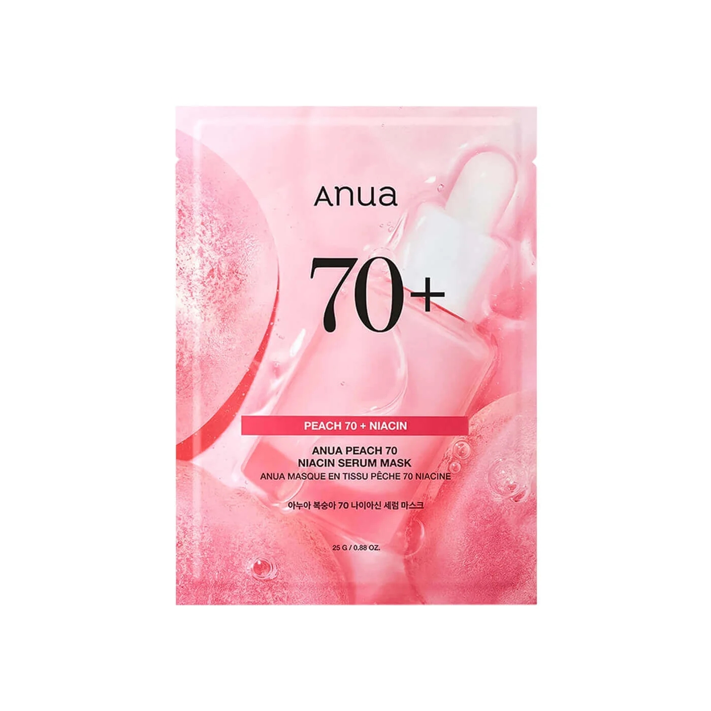Anua Peach 70 Niacin Serum Mask 25ml