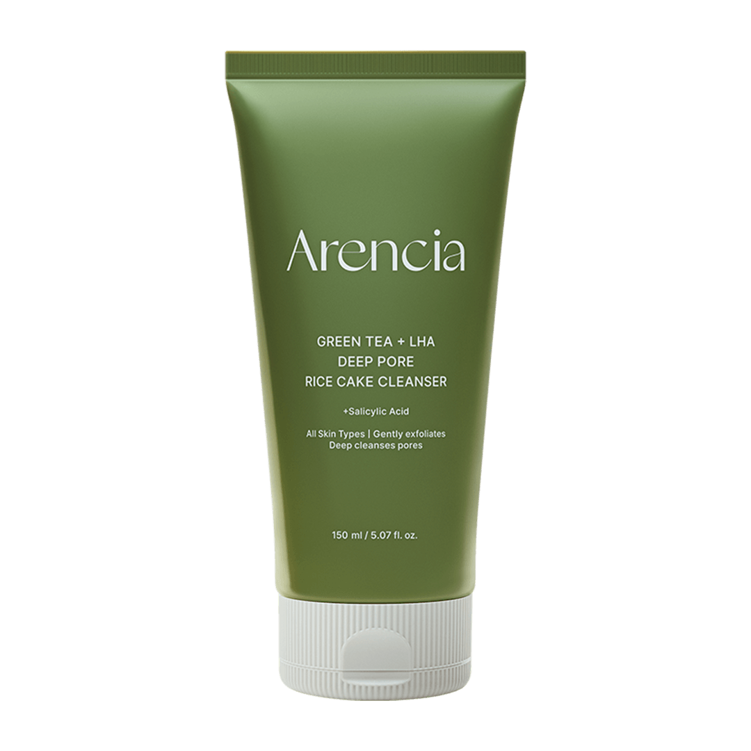 Arencia Green Tea + Lha Pore Rice Cake Cleanser 150g
