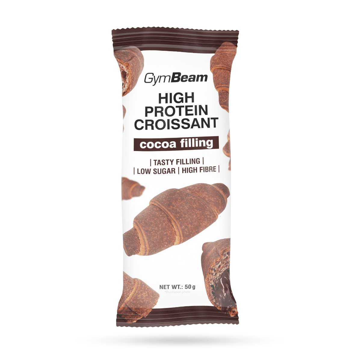 Gymbeam Protein Croissant With Cocoa Filling, 50g