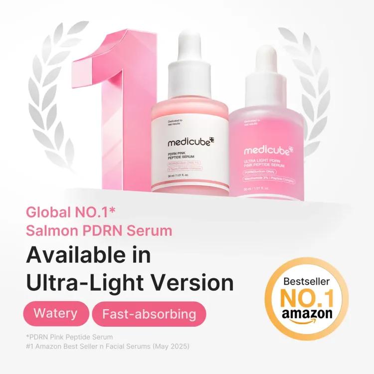 Medicube Pdrn Pink Peptide Serum Ultra Light 30ml