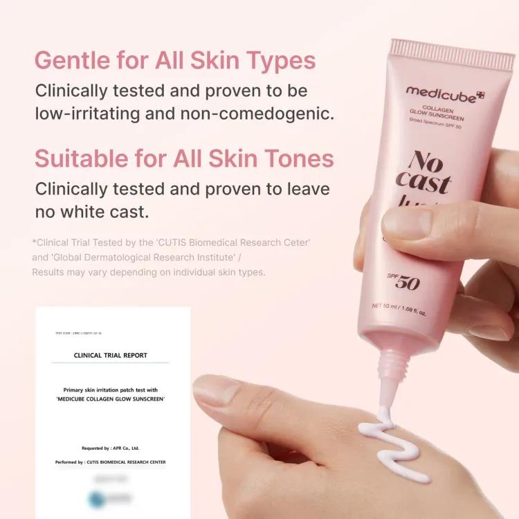 Medicube Collagen Glow Sunscreen Spf50 75ml