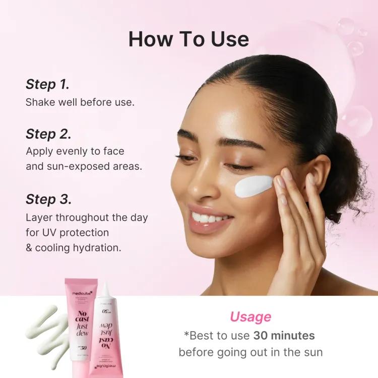 Medicube Pdrn Hydrating Uv Serum Spf 50+, 50ml