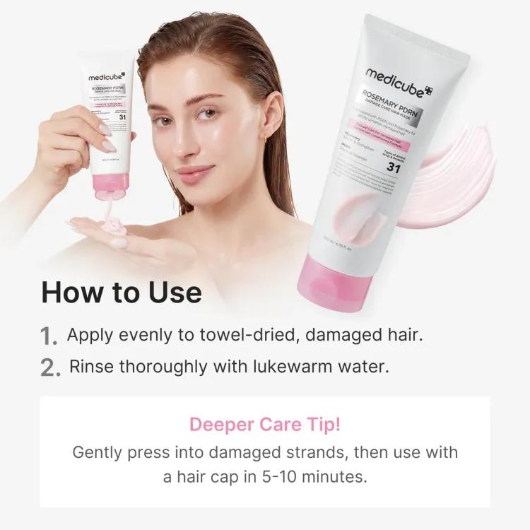 Medicube Rosemary Pdrn Damage Care Hair Mask 200ml