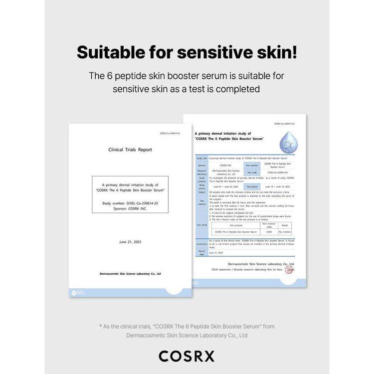 Cosrx The 6 Peptide Skin Booster Serum 150ml