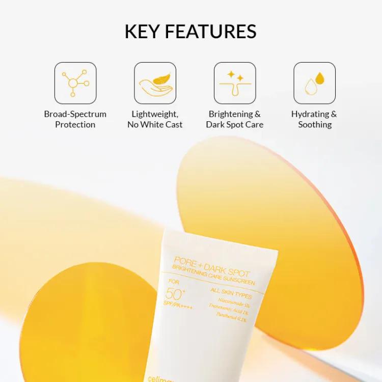 Celimax Pore+ Dark Spot Brightening Care Sunscream 50ml