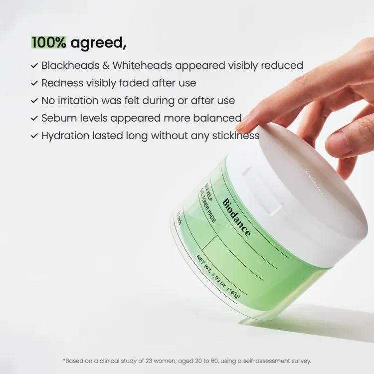 Biodance Sea Kelp Gel Toner Pad 60pcs 140ml