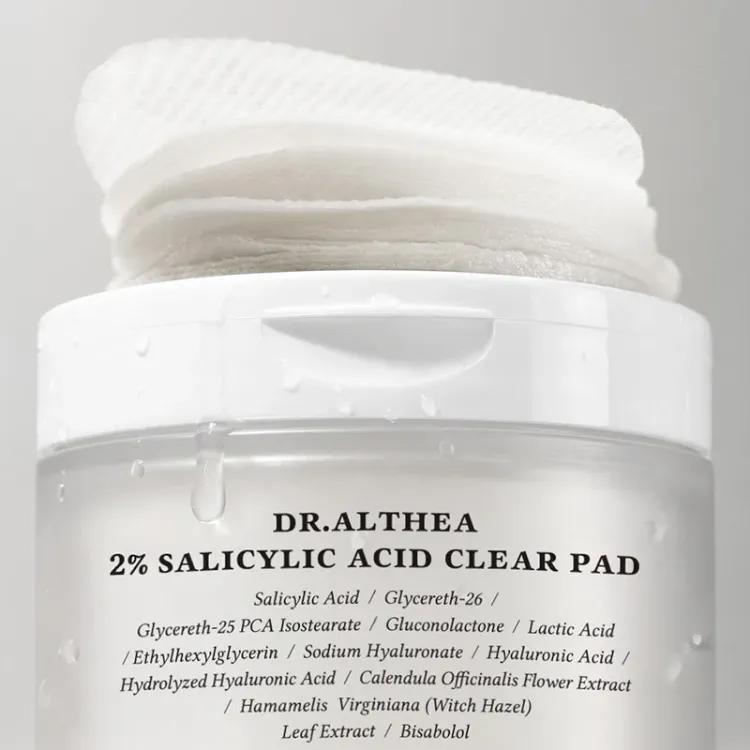 Dr Althea 2% Salicylic Acid Clear Pad 170g/65pads
