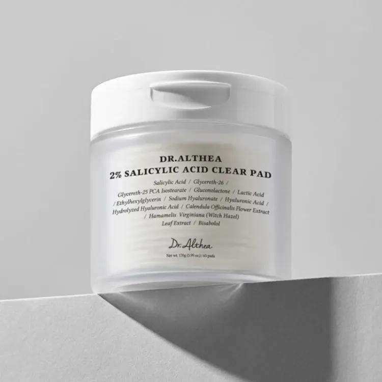Dr Althea 2% Salicylic Acid Clear Pad 170g/65pads