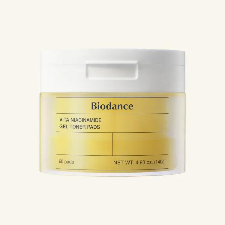 Biodance Vita Niacinamide Gel Toner Pad 60pcs 140ml