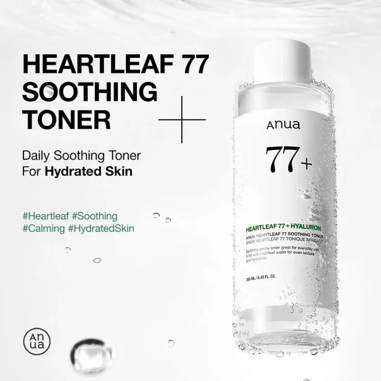 Anua Heartleaf 77% Toner, 500ml