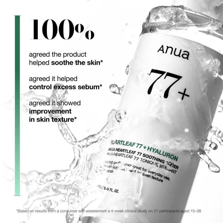 Anua Heartleaf 77% Toner, 500ml