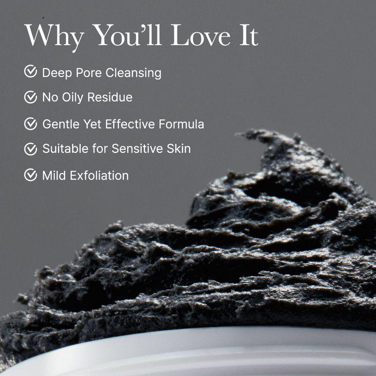 Arencia Black Tea Rice Mochi Cleanser 120g