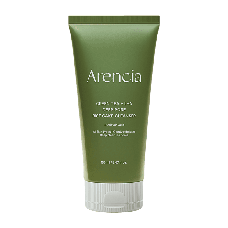 Arencia Green Tea + Lha Pore Rice Cake Cleanser 150g