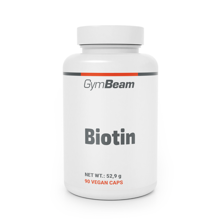 Gymbeam Biotin (vitamin B7), 90caps