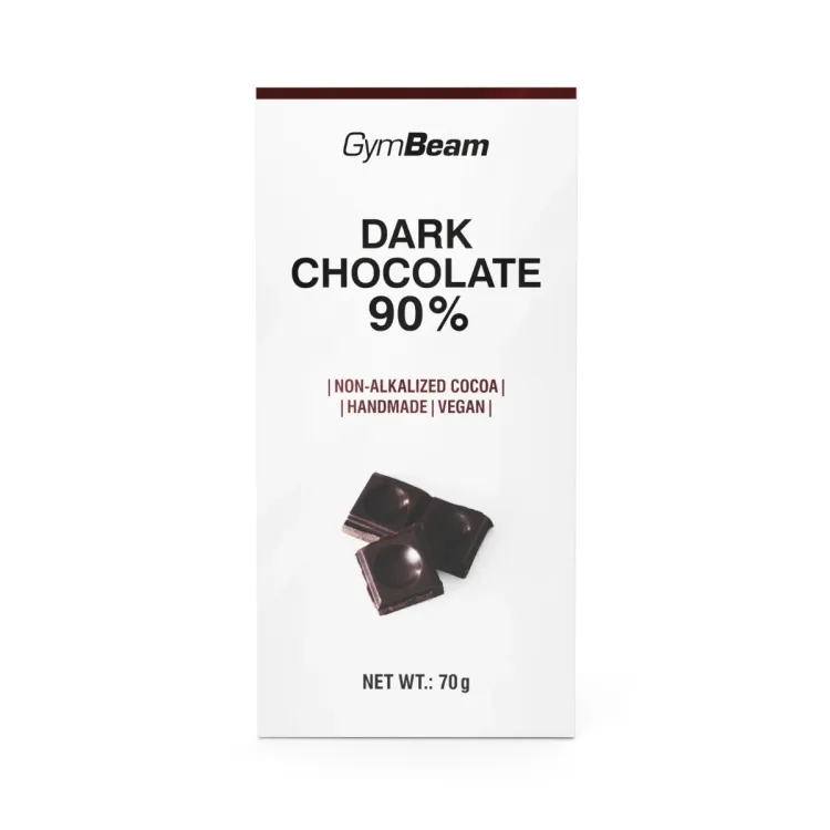 Gymbeam 90% Dark Chocolate, 70g