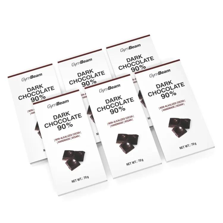 Gymbeam 90% Dark Chocolate, 70g