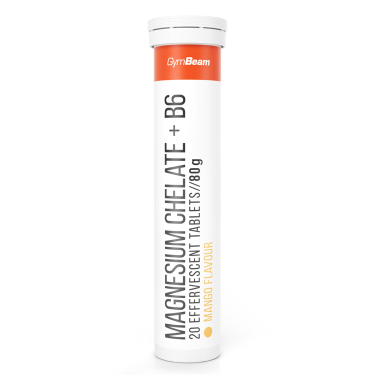 Gymbeam Magnesium Chelate + B6 Eff, 20tbl