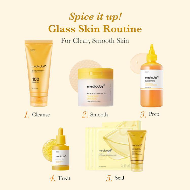 Medicube Kojic Acid Turmeric Pad 70pcs 160ml