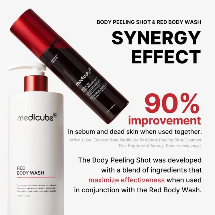 Medicube Red Acne Body Peeling Shot 2.0,110g