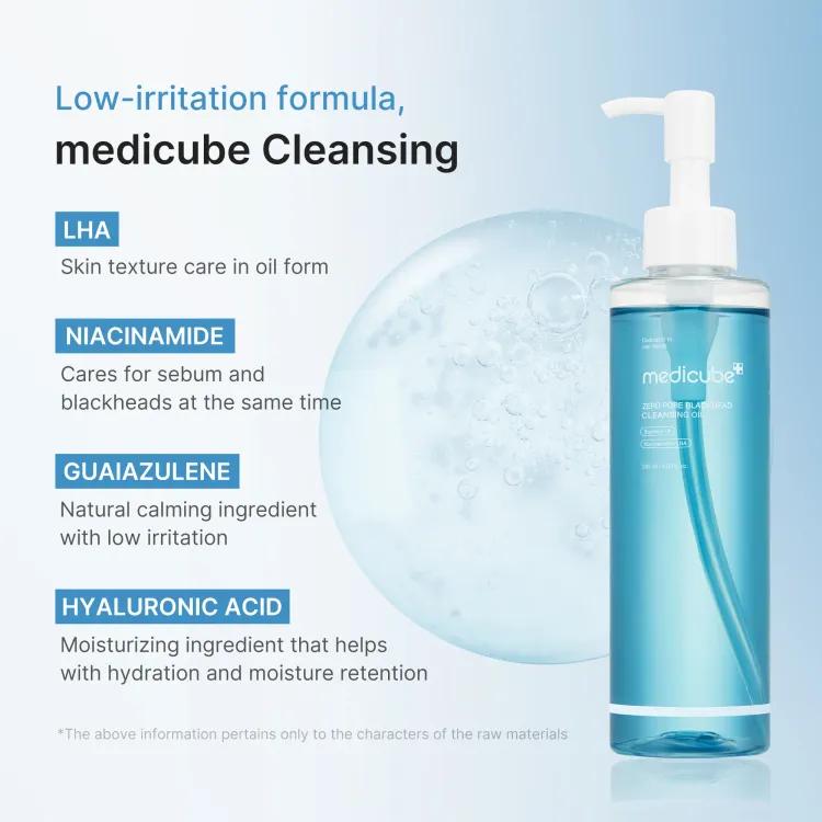 Medicube Zero Pore Blackhead Deep Cleansing Oil 205ml