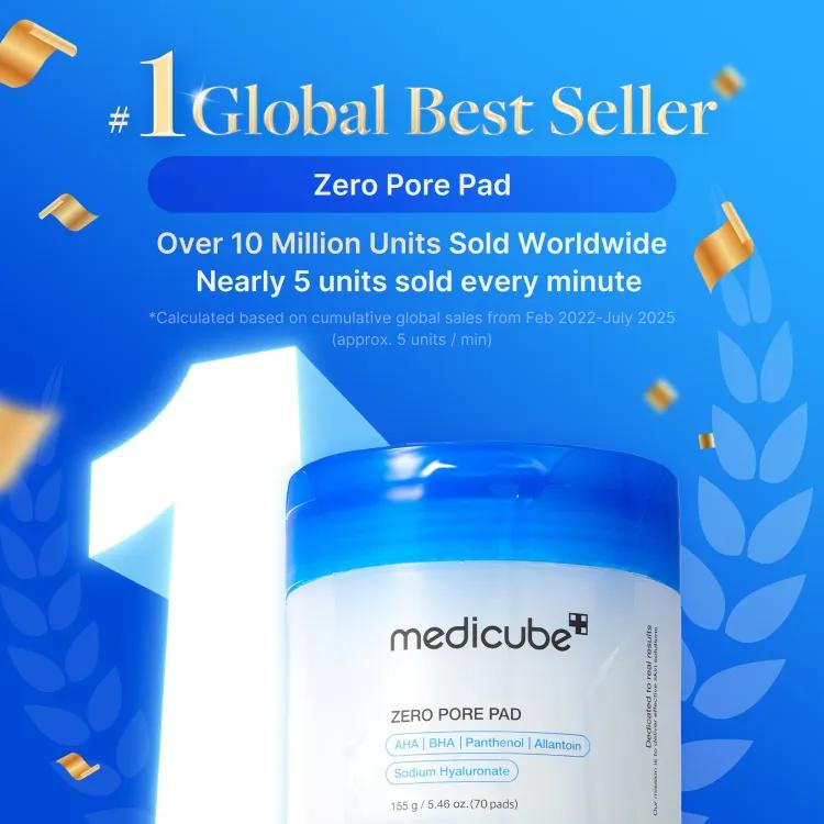Medicube Zero Pore Pad 2.0 (70pcs), 155g