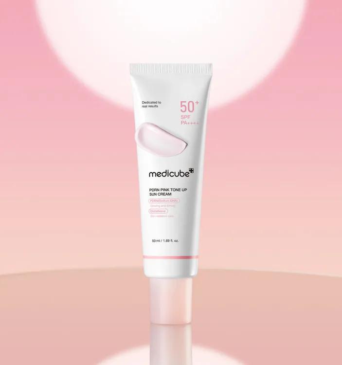Medicube Pdrn Pink Tone Up Sun Cream 50ml