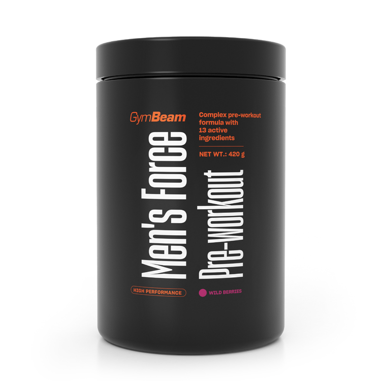 Men's Force Pre-workout-gymbeam 420g - Wild Berries