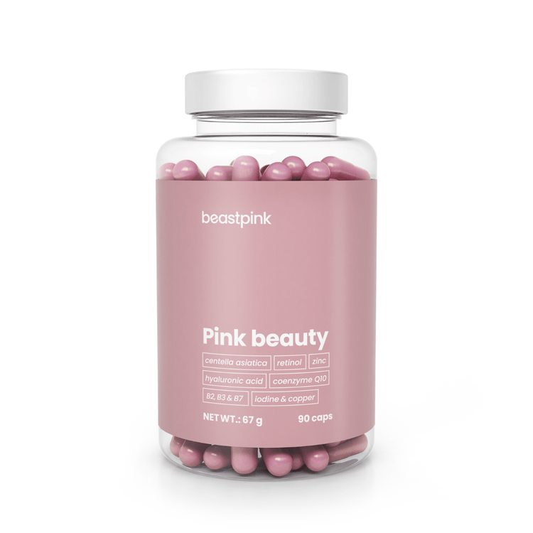 Gymbeam Pink Beauty - Beast Pink - 90 Caps