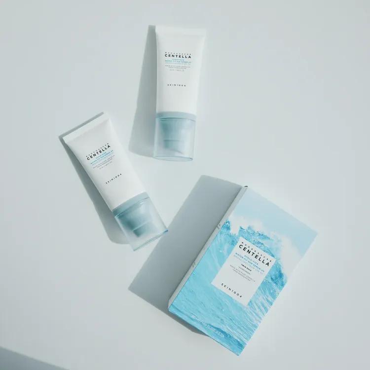 Skin1004 Madagaskar Centella Hyalu-cica Water-fit Sun Serum Twin Pack ( 50ml*2)
