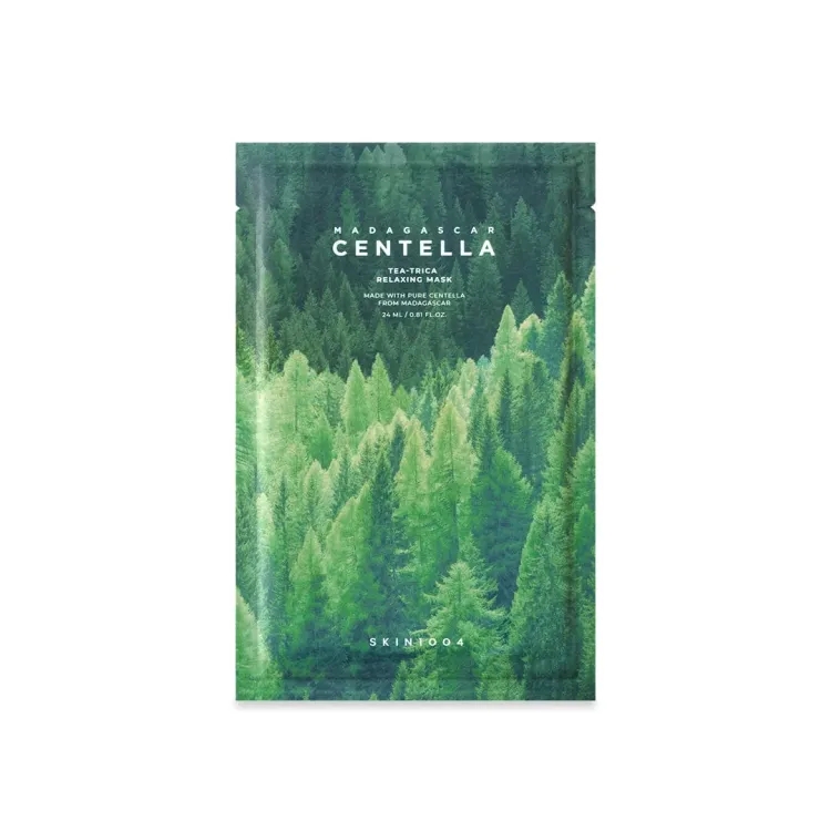 Skin 1004 Madagaskar Centella Tea-trica Relaxing Mask A1