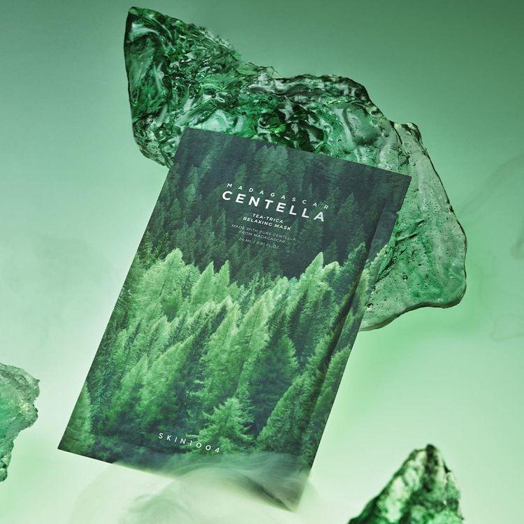 Skin 1004 Madagaskar Centella Tea-trica Relaxing Mask A1