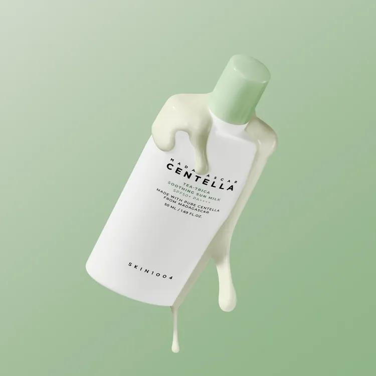 Skin 1004 Madagaskar Centella Tea-trica Shoting Sun Milk 50 Ml
