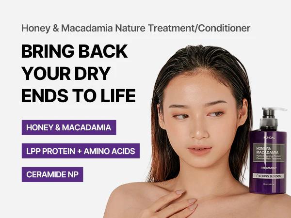 Kundal Honey&macadamia Protein Treatment 500ml Baby Powder