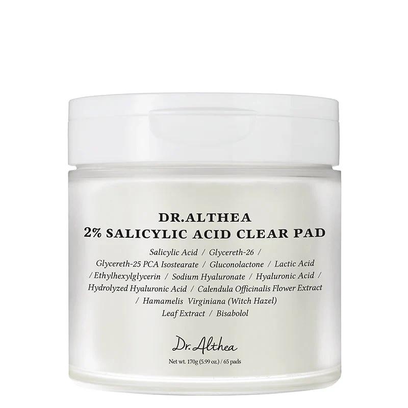 Dr Althea 2% Salicylic Acid Clear Pad 170g/65pads
