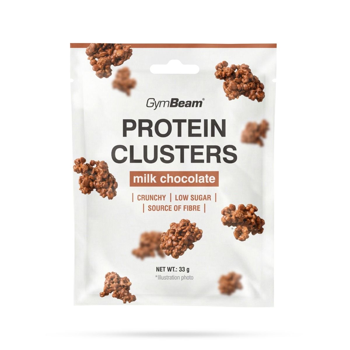Gymbeam Protein Clusters, Milk Chocolate, 33g